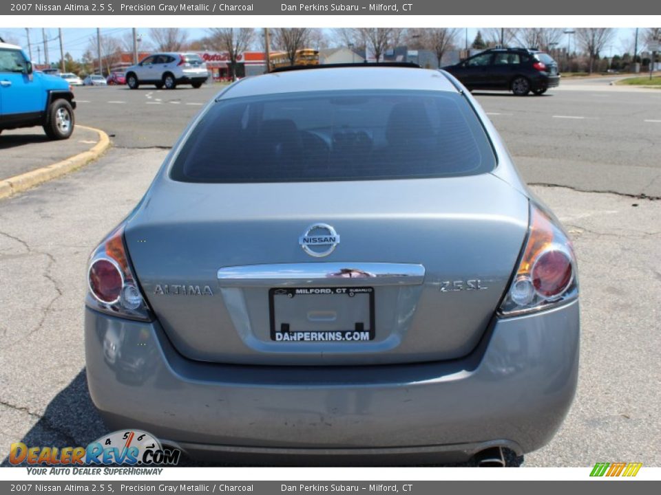 2007 Nissan Altima 2.5 S Precision Gray Metallic / Charcoal Photo #7