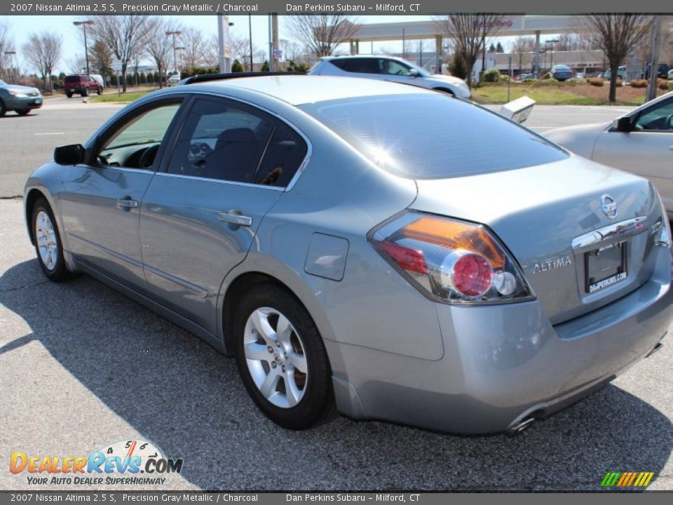 2007 Nissan Altima 2.5 S Precision Gray Metallic / Charcoal Photo #10