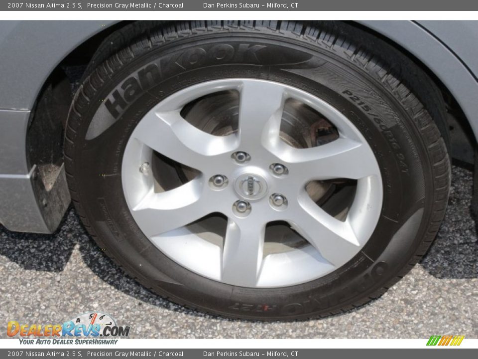 2007 Nissan Altima 2.5 S Precision Gray Metallic / Charcoal Photo #16