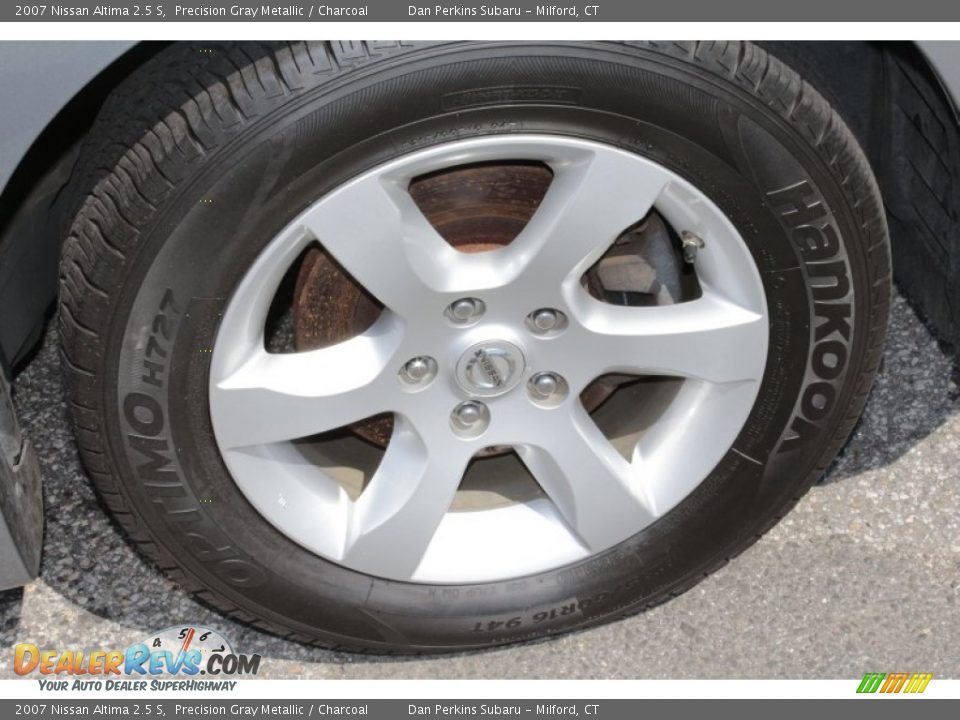 2007 Nissan Altima 2.5 S Precision Gray Metallic / Charcoal Photo #17