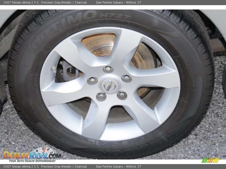 2007 Nissan Altima 2.5 S Precision Gray Metallic / Charcoal Photo #18