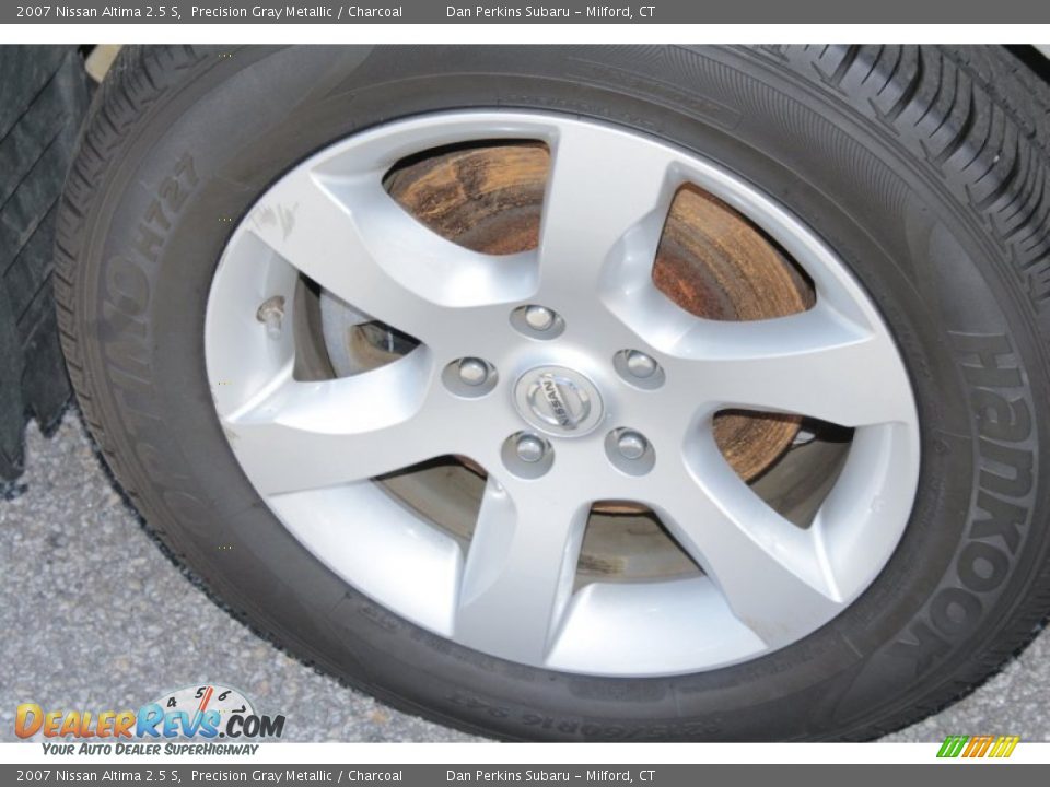2007 Nissan Altima 2.5 S Precision Gray Metallic / Charcoal Photo #19