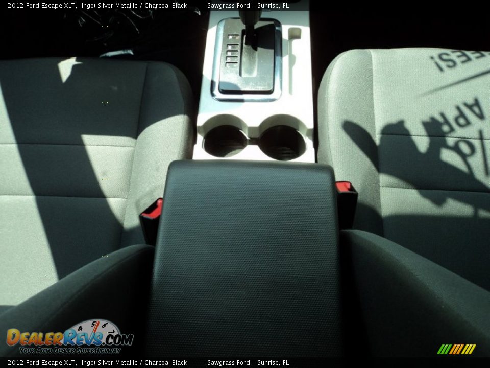 2012 Ford Escape XLT Ingot Silver Metallic / Charcoal Black Photo #28