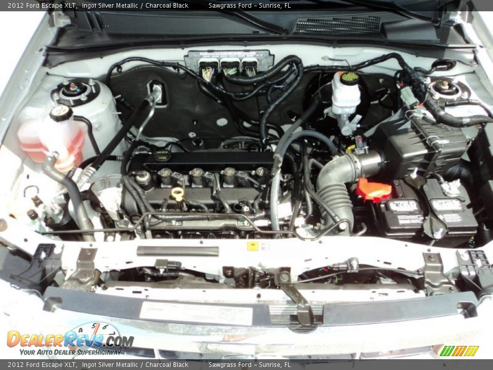2012 Ford Escape XLT Ingot Silver Metallic / Charcoal Black Photo #30