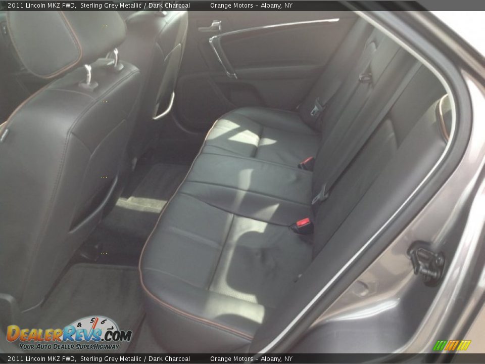 2011 Lincoln MKZ FWD Sterling Grey Metallic / Dark Charcoal Photo #13