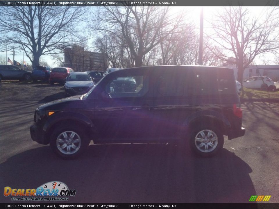2008 Honda Element EX AWD Nighthawk Black Pearl / Gray/Black Photo #2