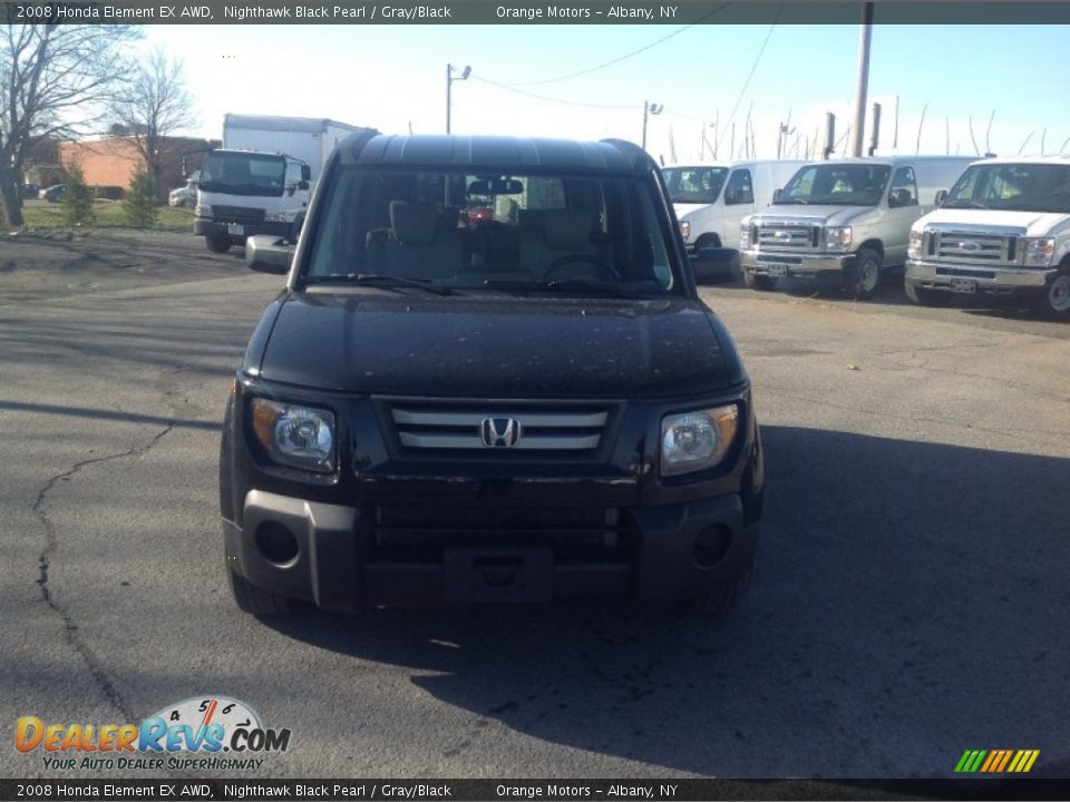 2008 Honda Element EX AWD Nighthawk Black Pearl / Gray/Black Photo #8