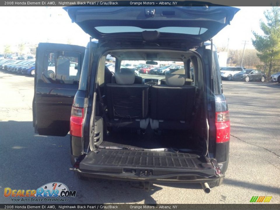 2008 Honda Element EX AWD Nighthawk Black Pearl / Gray/Black Photo #15