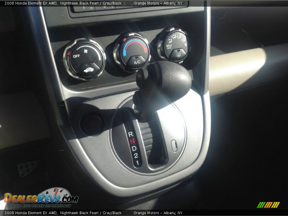 2008 Honda Element EX AWD Nighthawk Black Pearl / Gray/Black Photo #19