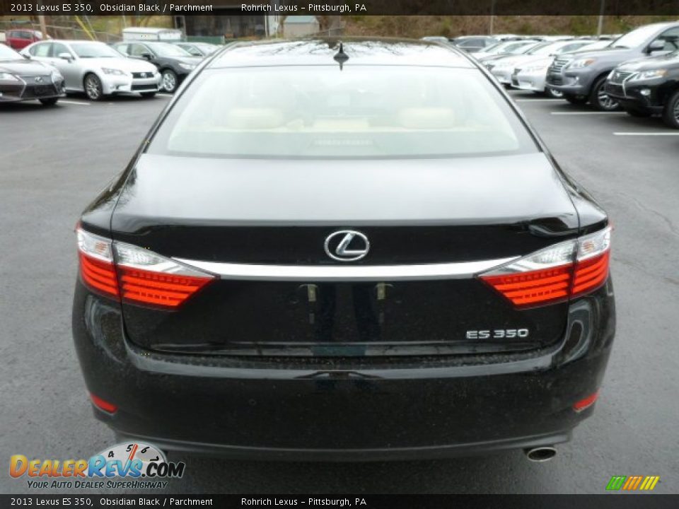 2013 Lexus ES 350 Obsidian Black / Parchment Photo #3