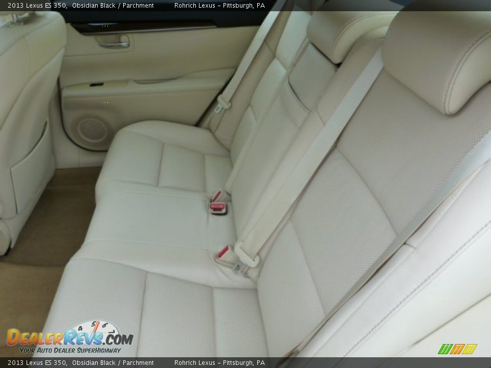 2013 Lexus ES 350 Obsidian Black / Parchment Photo #11