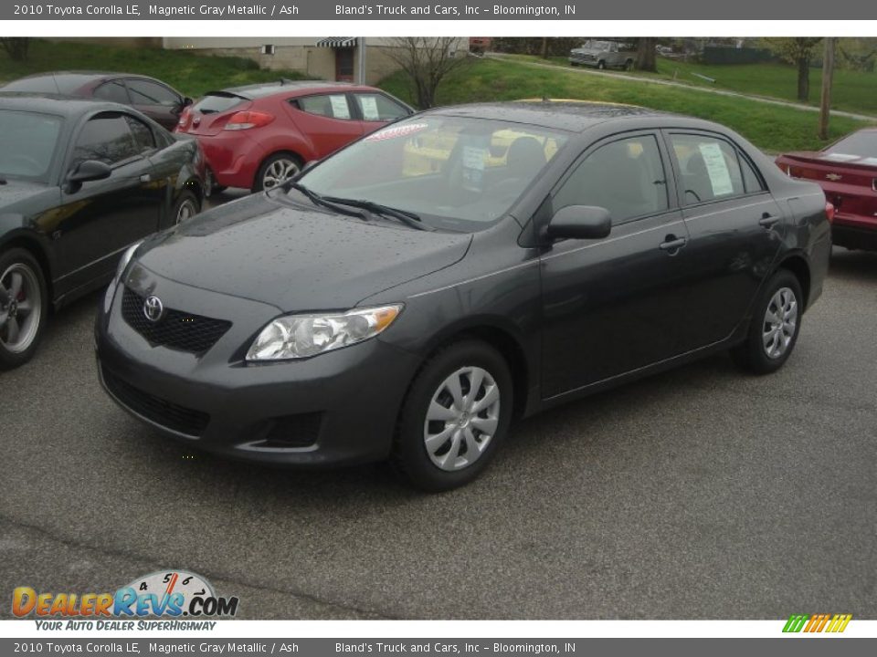 2010 Toyota Corolla LE Magnetic Gray Metallic / Ash Photo #1