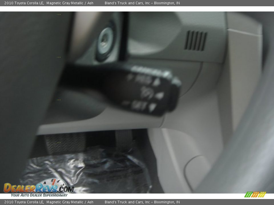 2010 Toyota Corolla LE Magnetic Gray Metallic / Ash Photo #9