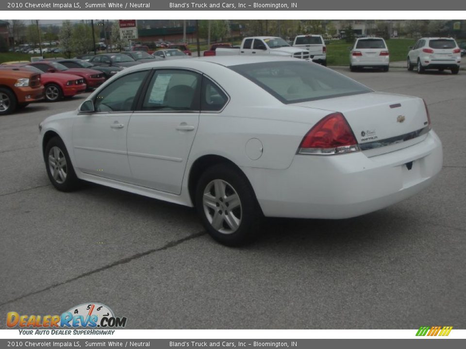 2010 Chevrolet Impala LS Summit White / Neutral Photo #5