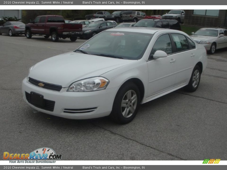 2010 Chevrolet Impala LS Summit White / Neutral Photo #6