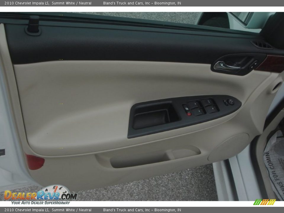 2010 Chevrolet Impala LS Summit White / Neutral Photo #7