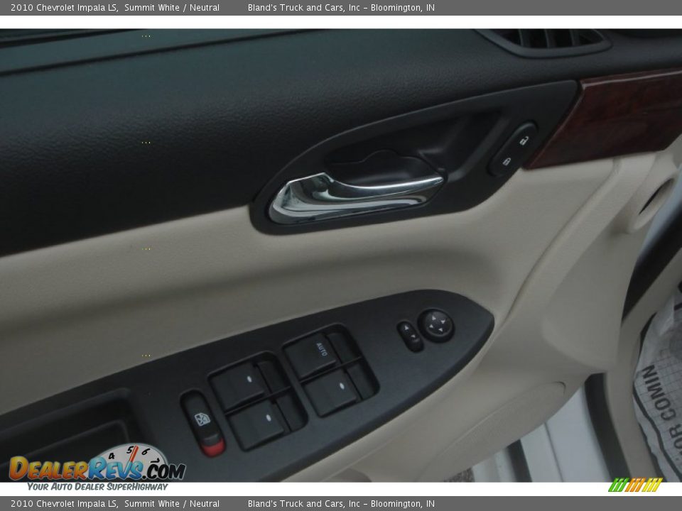 2010 Chevrolet Impala LS Summit White / Neutral Photo #8