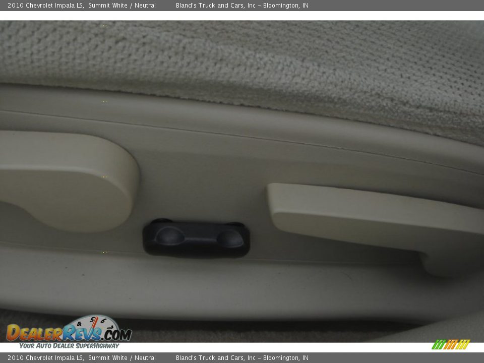 2010 Chevrolet Impala LS Summit White / Neutral Photo #11