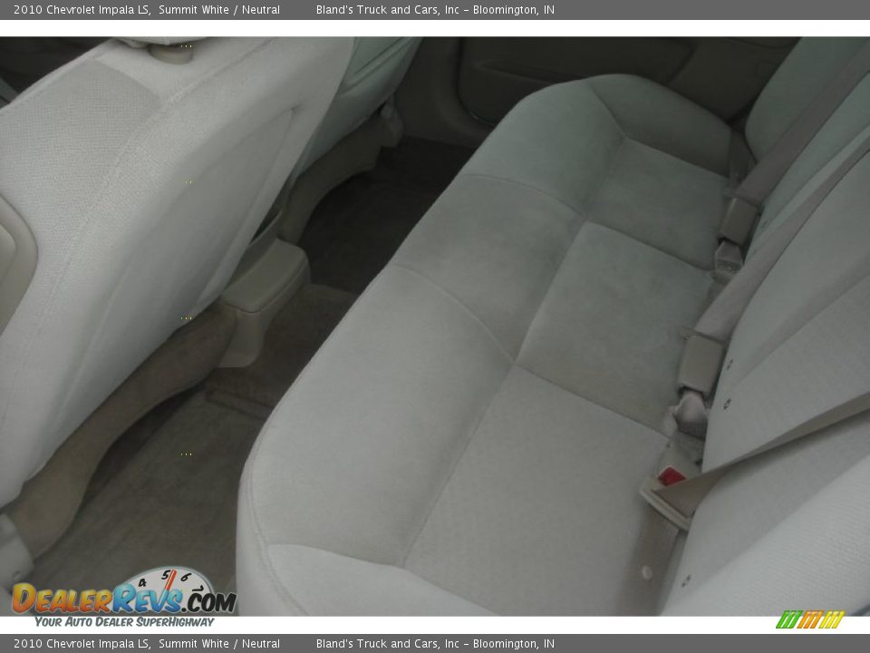 2010 Chevrolet Impala LS Summit White / Neutral Photo #16