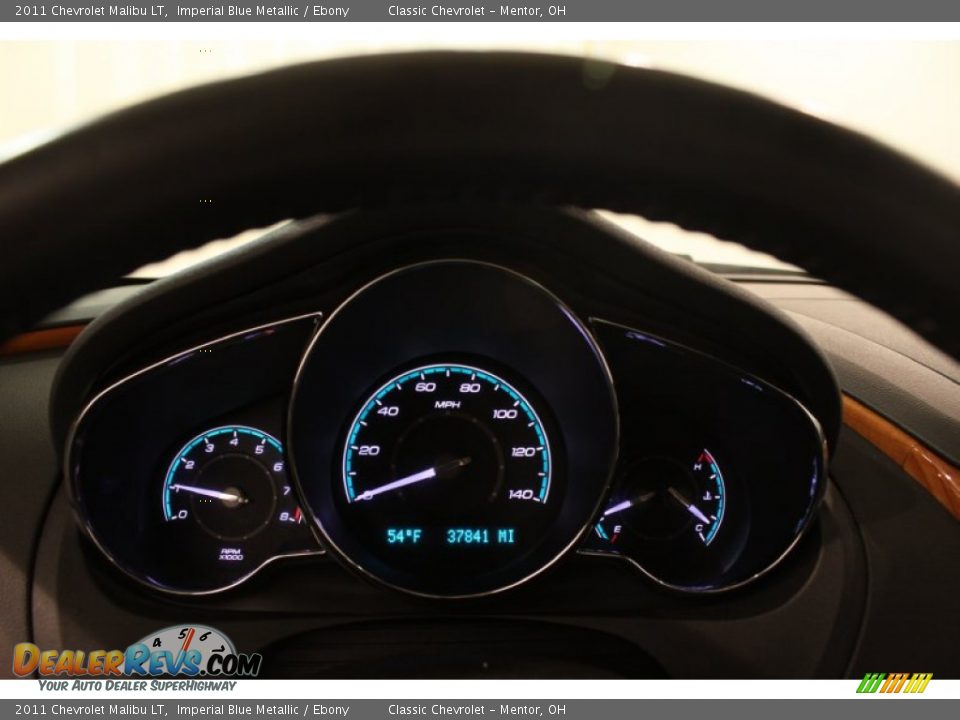 2011 Chevrolet Malibu LT Imperial Blue Metallic / Ebony Photo #7