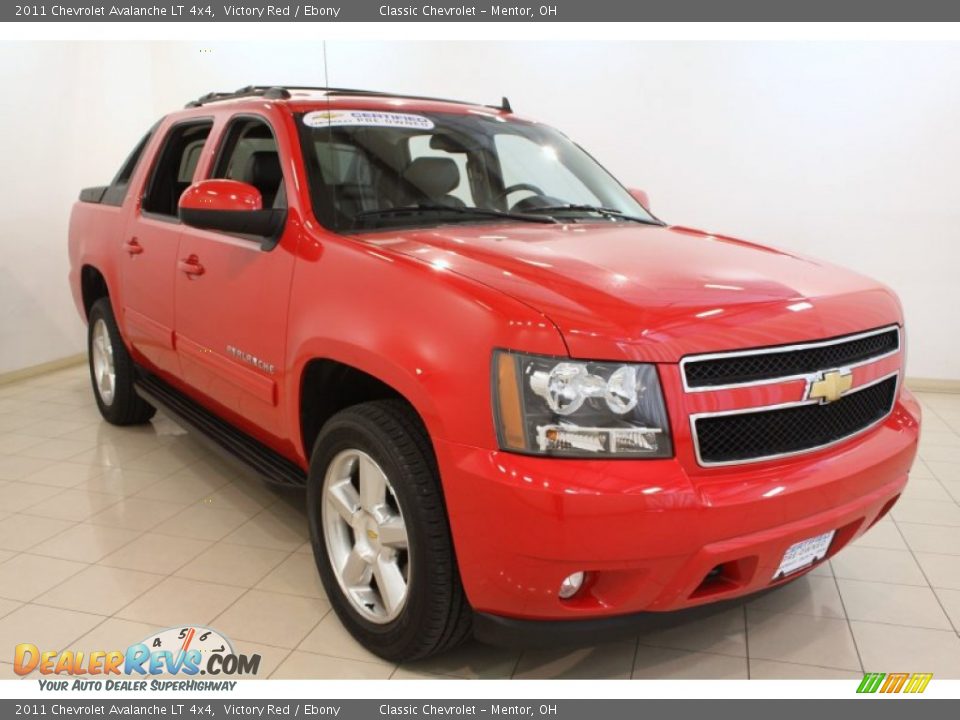 2011 Chevrolet Avalanche LT 4x4 Victory Red / Ebony Photo #1