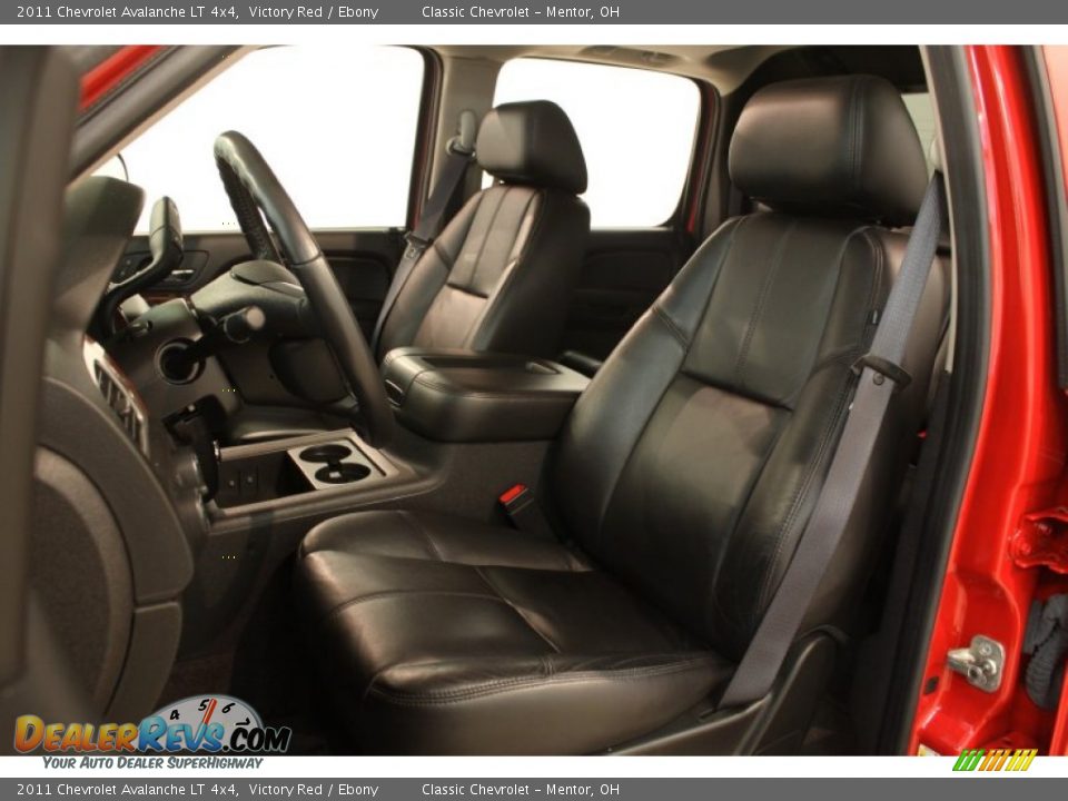Front Seat of 2011 Chevrolet Avalanche LT 4x4 Photo #5