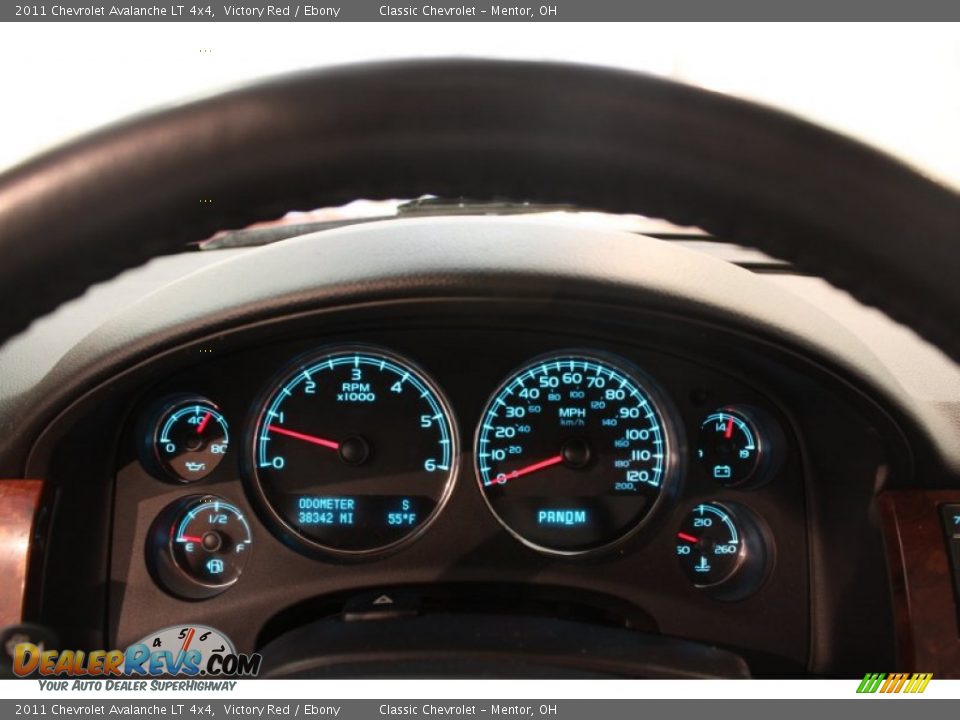 2011 Chevrolet Avalanche LT 4x4 Gauges Photo #7