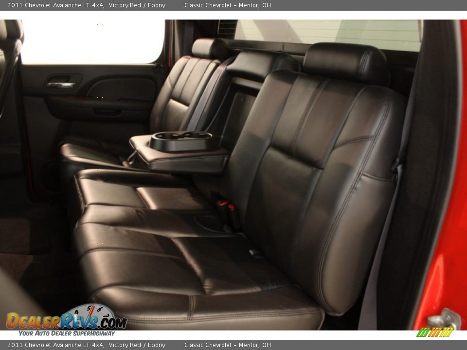 2011 Chevrolet Avalanche LT 4x4 Victory Red / Ebony Photo #14