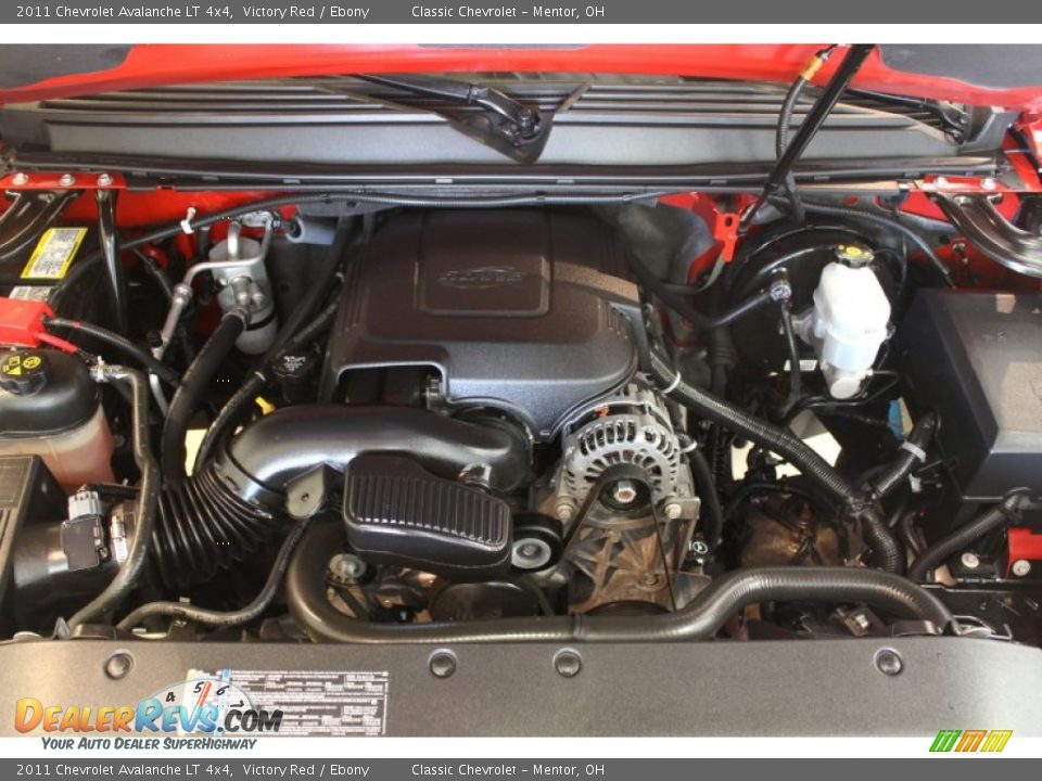 2011 Chevrolet Avalanche LT 4x4 5.3 Liter OHV 16-Valve Flex-Fuel Vortec V8 Engine Photo #16