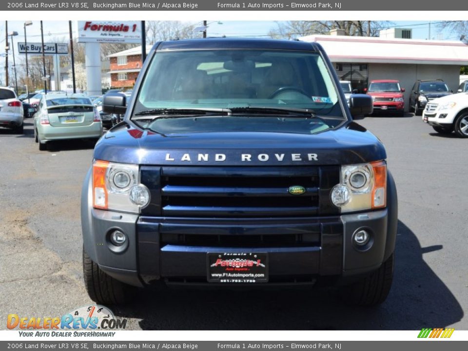 2006 Land Rover LR3 V8 SE Buckingham Blue Mica / Alpaca Beige Photo #2