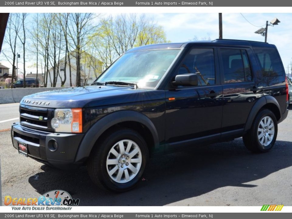 2006 Land Rover LR3 V8 SE Buckingham Blue Mica / Alpaca Beige Photo #3