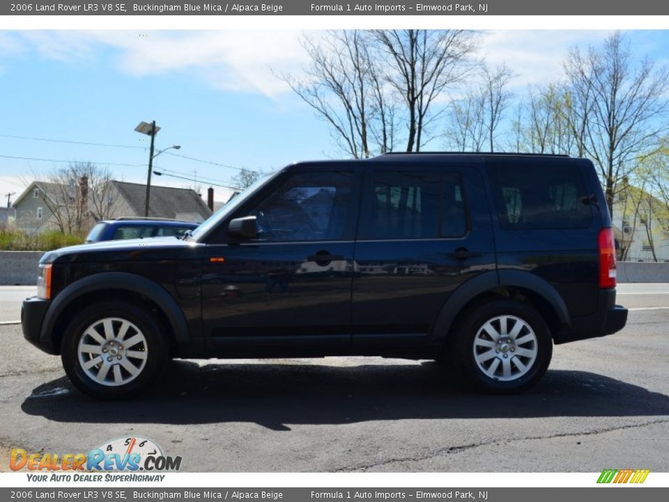 2006 Land Rover LR3 V8 SE Buckingham Blue Mica / Alpaca Beige Photo #4