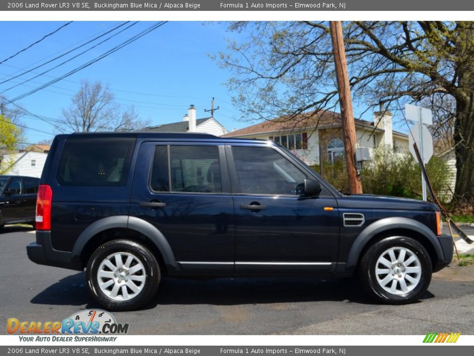 2006 Land Rover LR3 V8 SE Buckingham Blue Mica / Alpaca Beige Photo #8