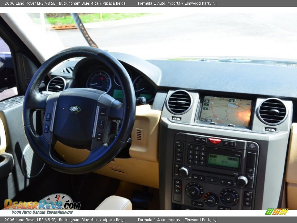2006 Land Rover LR3 V8 SE Buckingham Blue Mica / Alpaca Beige Photo #10
