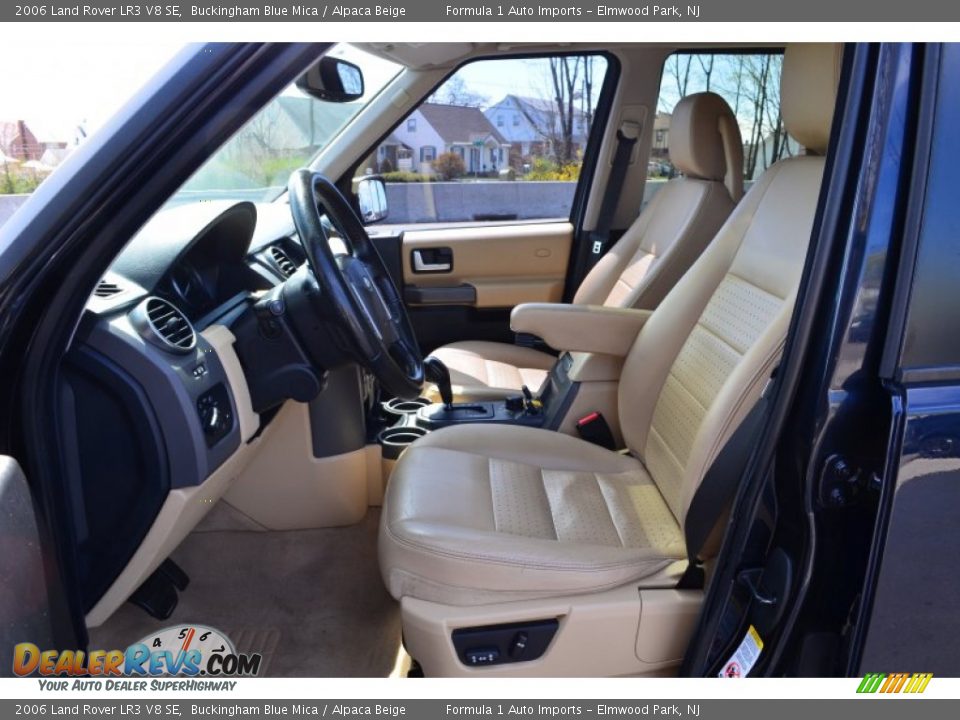 2006 Land Rover LR3 V8 SE Buckingham Blue Mica / Alpaca Beige Photo #11