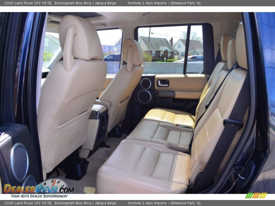 2006 Land Rover LR3 V8 SE Buckingham Blue Mica / Alpaca Beige Photo #12