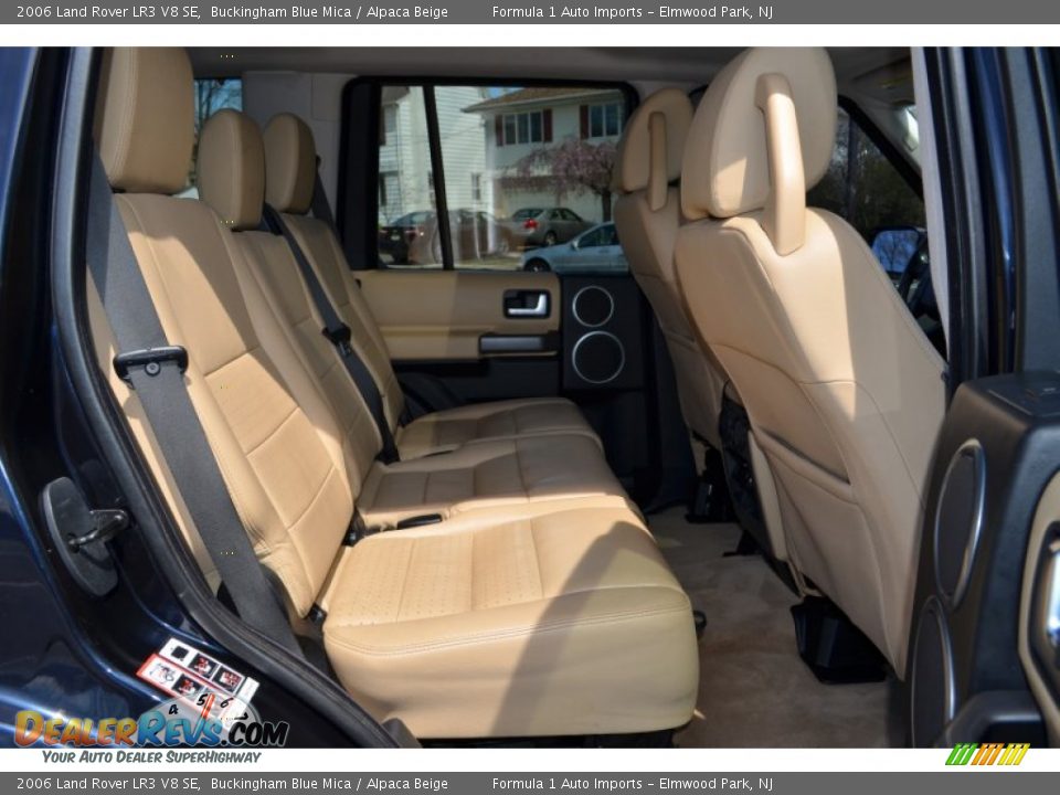 2006 Land Rover LR3 V8 SE Buckingham Blue Mica / Alpaca Beige Photo #13