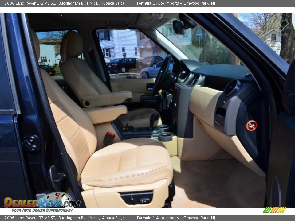 2006 Land Rover LR3 V8 SE Buckingham Blue Mica / Alpaca Beige Photo #14