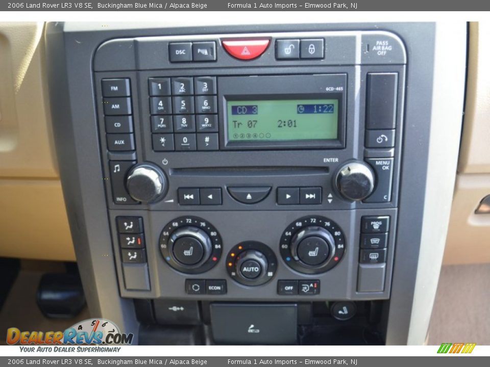 2006 Land Rover LR3 V8 SE Buckingham Blue Mica / Alpaca Beige Photo #16