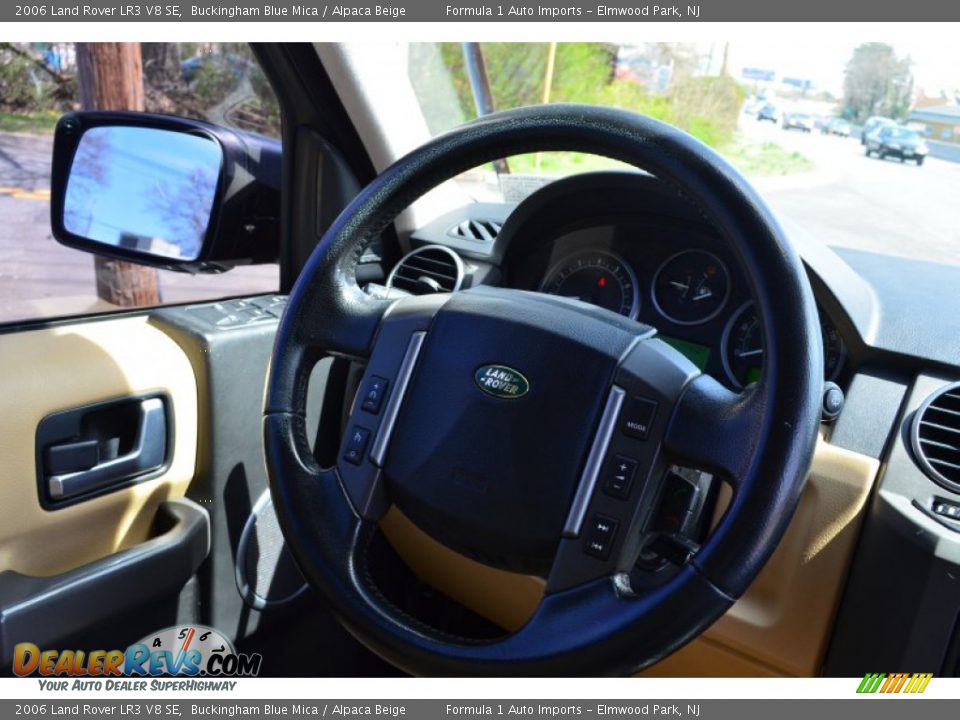 2006 Land Rover LR3 V8 SE Buckingham Blue Mica / Alpaca Beige Photo #17