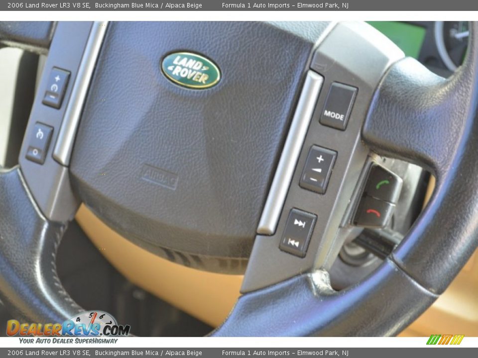 2006 Land Rover LR3 V8 SE Buckingham Blue Mica / Alpaca Beige Photo #18