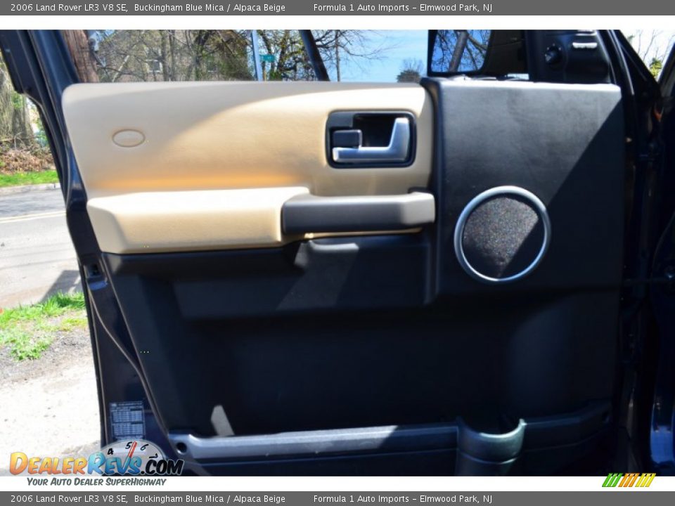 2006 Land Rover LR3 V8 SE Buckingham Blue Mica / Alpaca Beige Photo #31