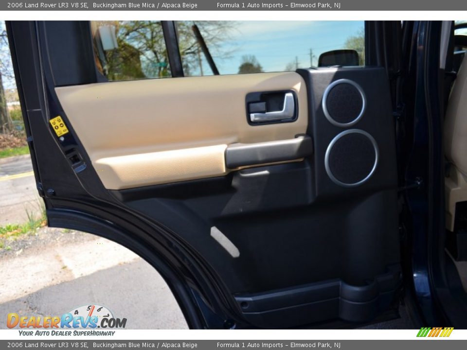 2006 Land Rover LR3 V8 SE Buckingham Blue Mica / Alpaca Beige Photo #32