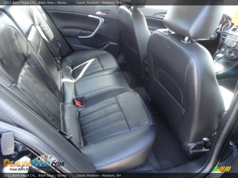 2011 Buick Regal CXL Black Onyx / Ebony Photo #11
