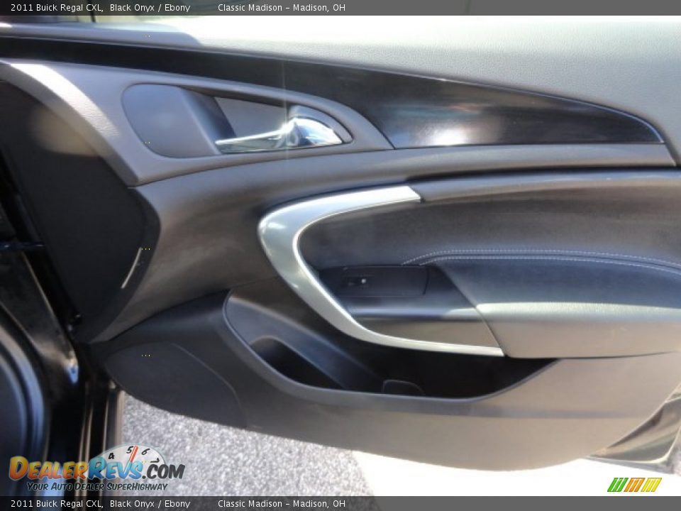 2011 Buick Regal CXL Black Onyx / Ebony Photo #13