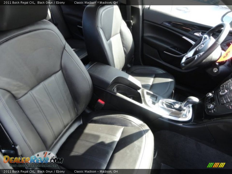 2011 Buick Regal CXL Black Onyx / Ebony Photo #14