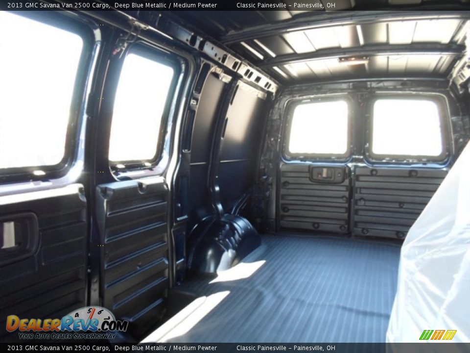 2013 GMC Savana Van 2500 Cargo Deep Blue Metallic / Medium Pewter Photo #5