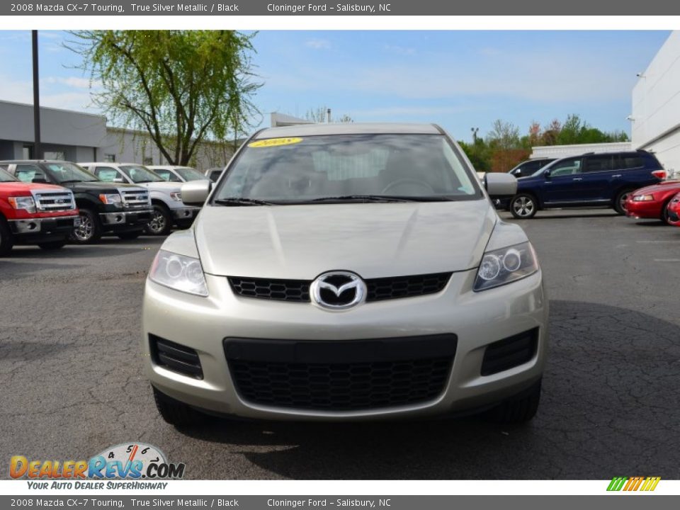 2008 Mazda CX-7 Touring True Silver Metallic / Black Photo #7