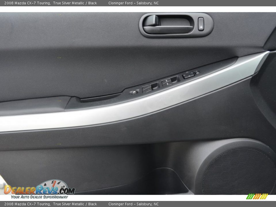 2008 Mazda CX-7 Touring True Silver Metallic / Black Photo #8