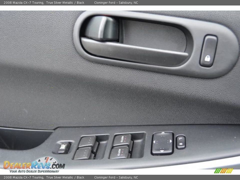 2008 Mazda CX-7 Touring True Silver Metallic / Black Photo #9